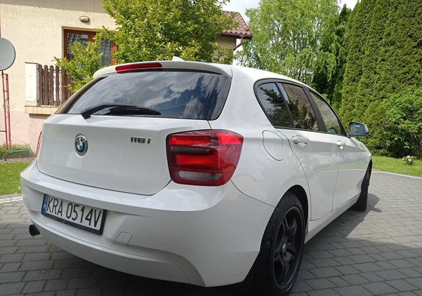 BMW Seria 1 cena 36000 przebieg: 144500, rok produkcji 2012 z Jawor małe 277